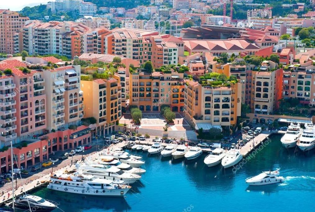Studio Neuf - Portes De Monaco - Confort - Wifi - Clim エクステリア 写真